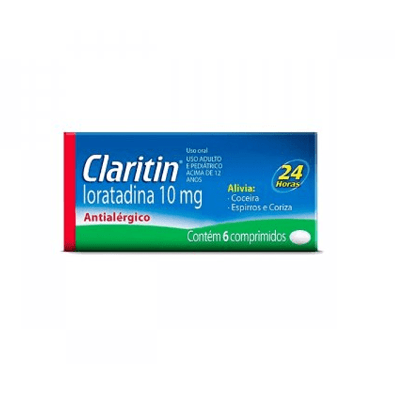 Claritin 10mg - Caixa com 6 Comprimidos - Imagem 2