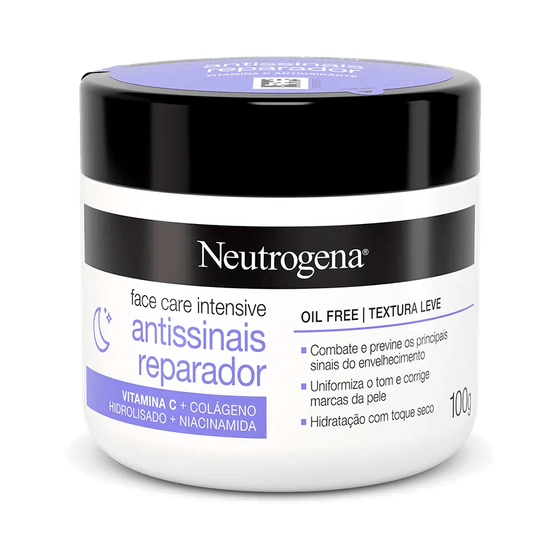 Face Care Intensive Neutrogena Creme Antissinais 100G | Mevo Farma
