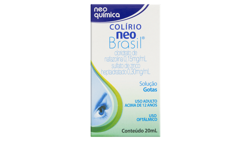 Colírio Neo Brasil 0.15MG/ML + 0.3MG/ML Solução oftálmica - Frasco