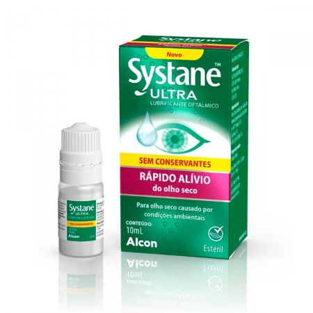 Systane Ultra Solução Oftálmica 10ml