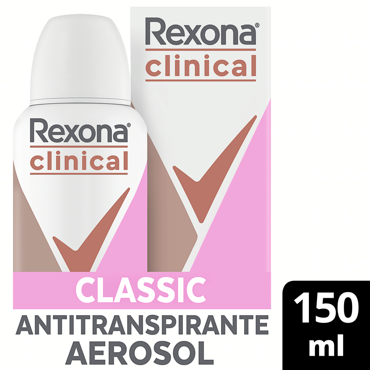 REXONA CLINICAL AEROSOL SPORTS 150ML - UNILEVER DO BRASIL