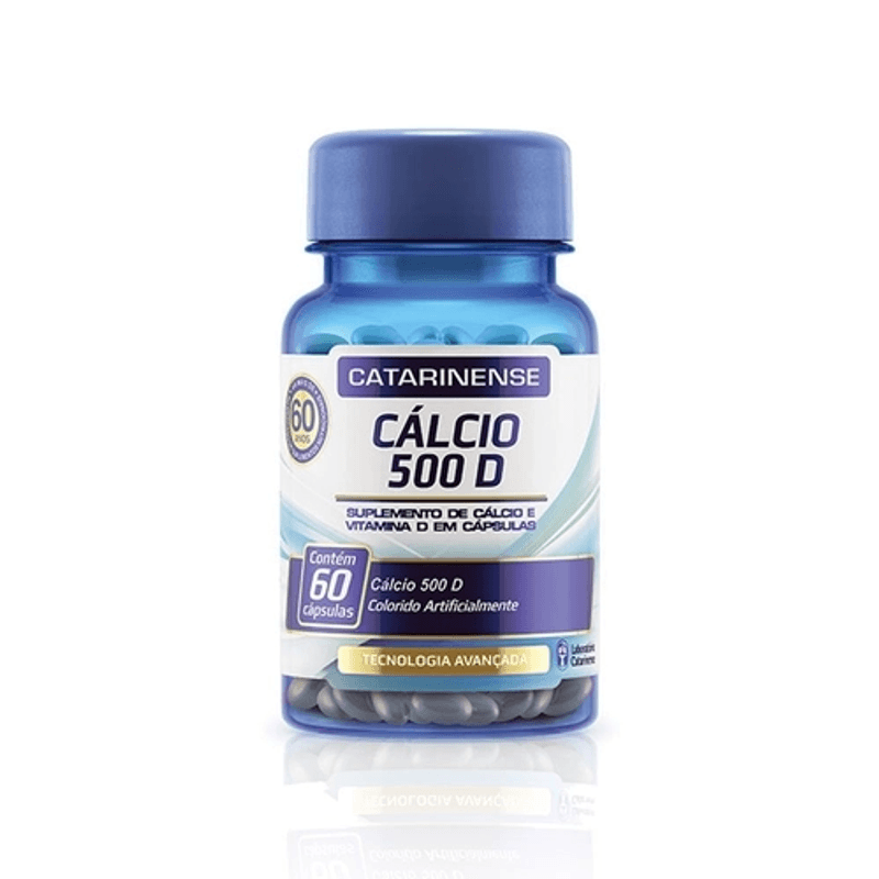 Calcio500DCatarinenseFrascocom60Capsulas7896023700491