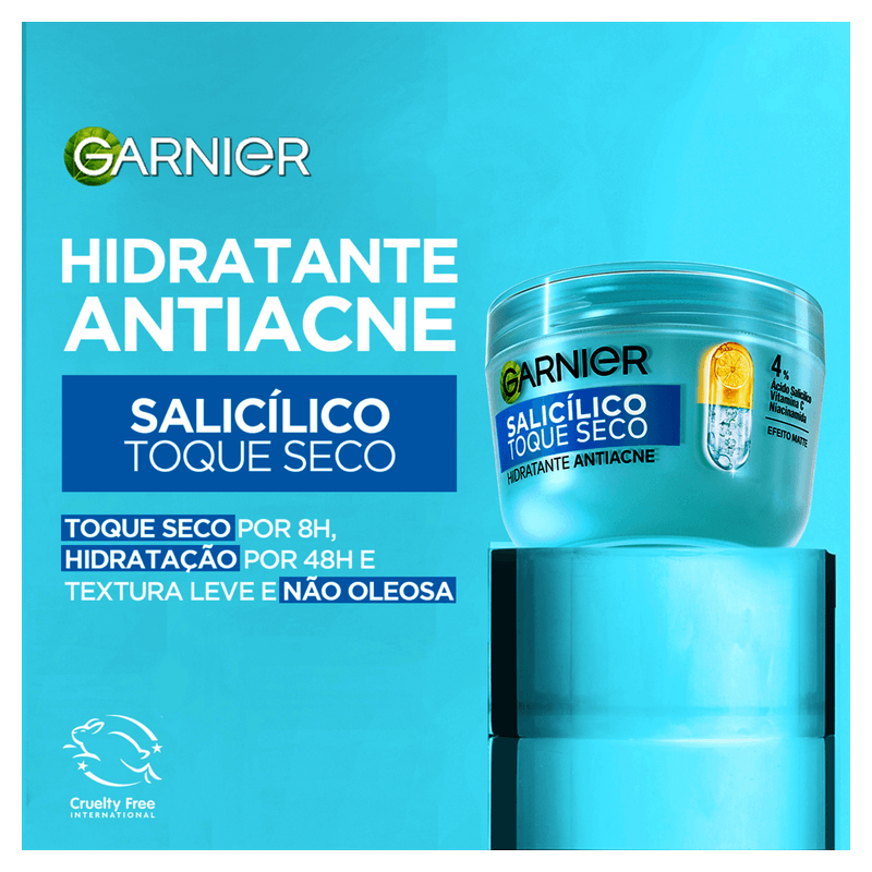 Hidratante Gel Salicilico Toque Seco Antiacne Facial Garnier Pote 85g 4.png