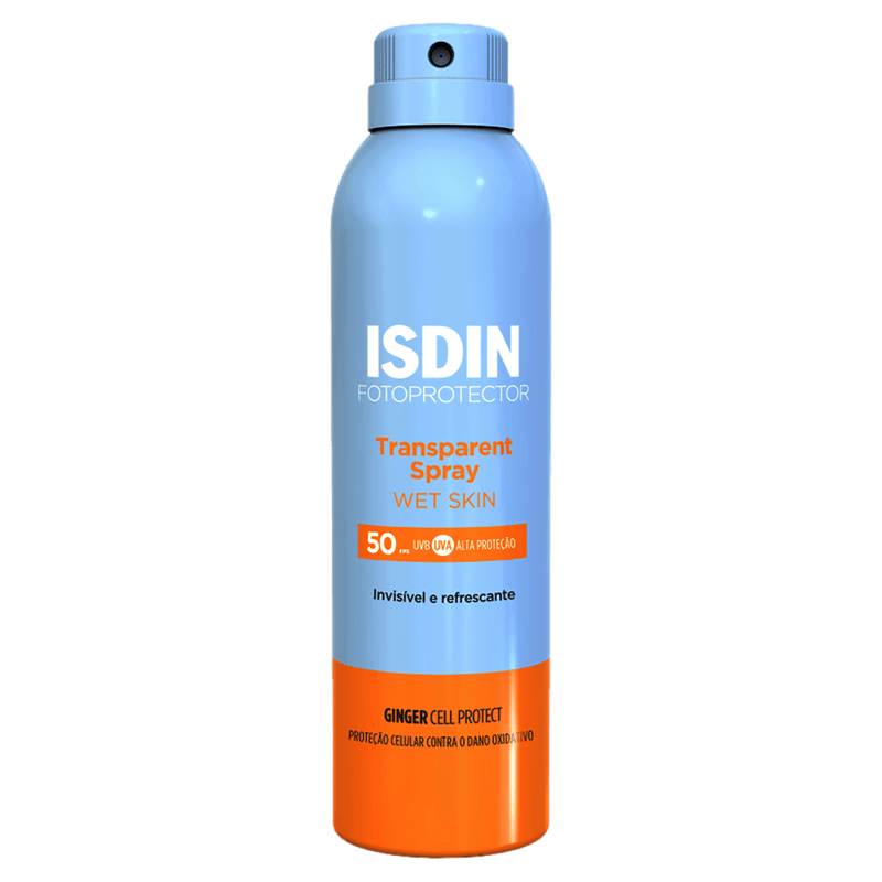 Protetor Solar FPS50 Transparent Spray Isdin 250mL 8429420264106.png