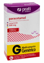 7898148295012 - Paracetamol 500mg - 20 Comprimidos