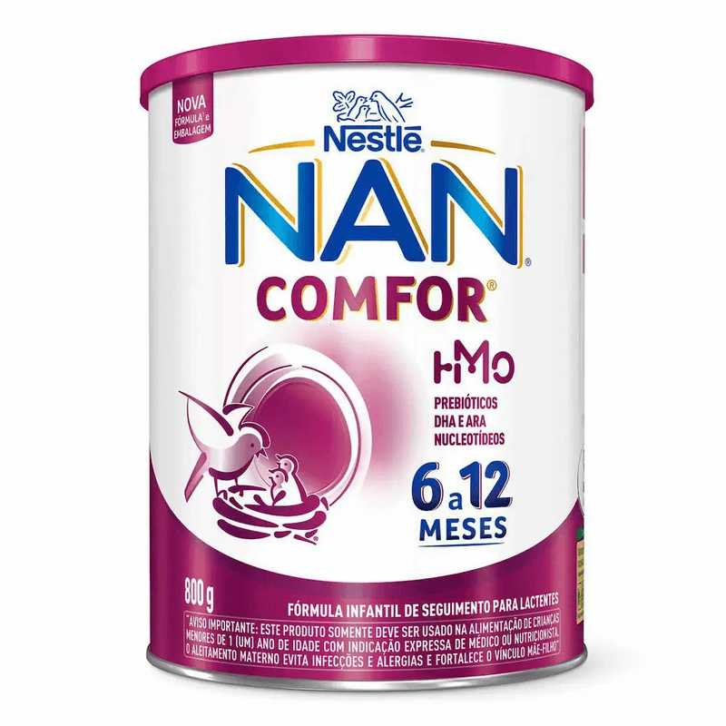 Formula Infantil NAN Comfor 2 800g - 7891000079515 1