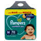 Fralda Descartável Pampers Confort Sec M 70 Unidades - Preview 1