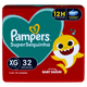 Fralda Descartável Pampers Supersec XG 32 Unidades - Preview 1