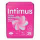Absorvente Intimus Tecnologia Antibacteriana com Abas 28 unidades - Preview 1